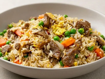 Beef Ginger Fried Rice