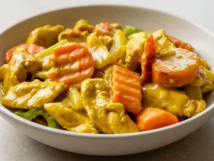 Chicken in Curry Sauce