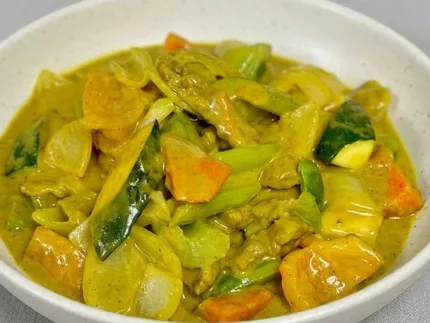Curry Beef on Fried Rice