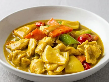 Curry Chicken on Fried Rice