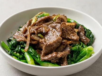 Gai Lan with Beef