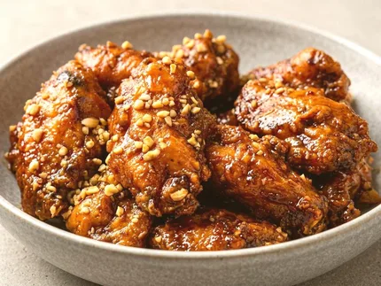 Honey Garlic Chicken Wings