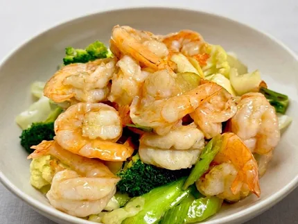 Prawns with Mixed Vegetables