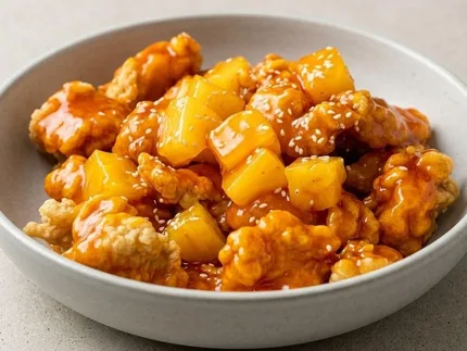 Sweet & Sour Boneless Pork w/ Pineapple